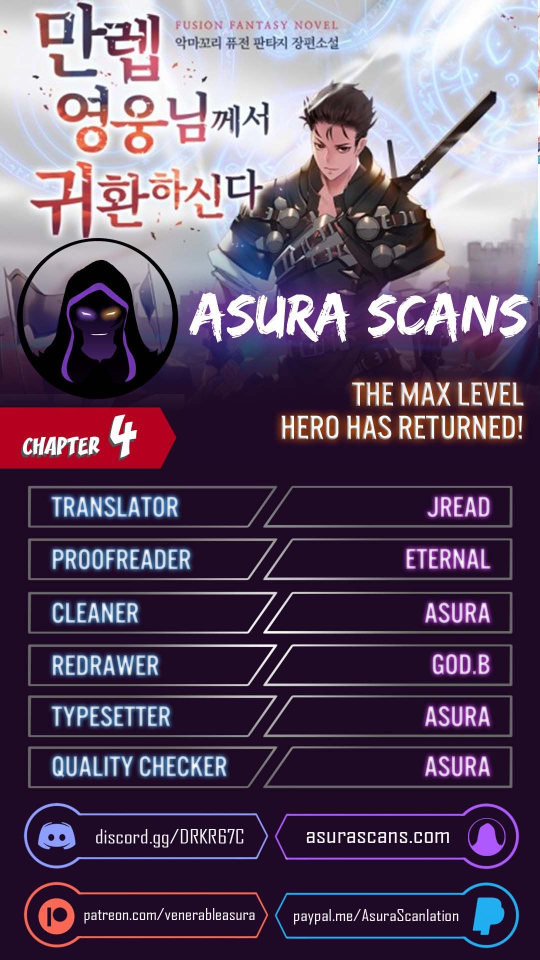 The Max Level Hero has Returned! Chapter 4 image 01